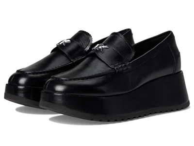 Michael Michael Kors Indy Flatform Loafer In Black