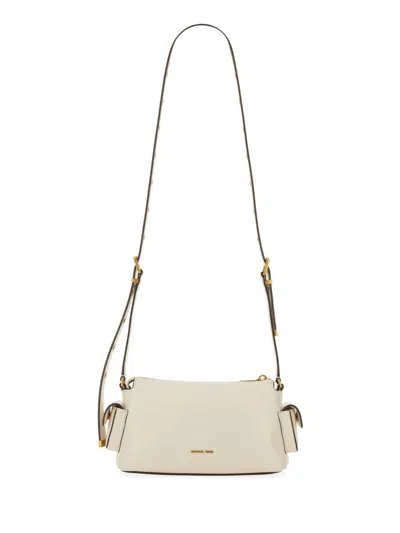 Michael Michael Kors Ivory Cow Leather Crossbody Bags