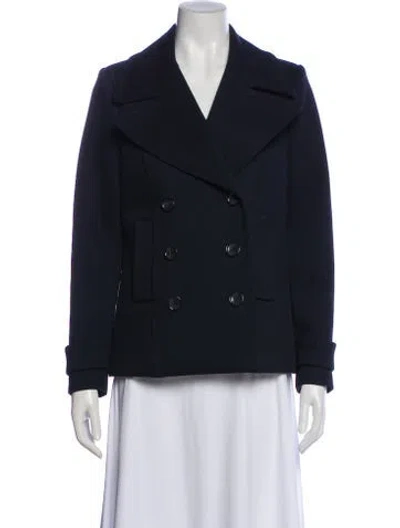 Pre-owned Michael Michael Kors Jacket In Blue