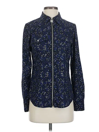 Pre-owned Michael Michael Kors Jacket In Blue