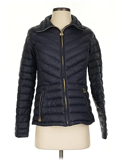 Pre-owned Michael Michael Kors Jacket In Blue