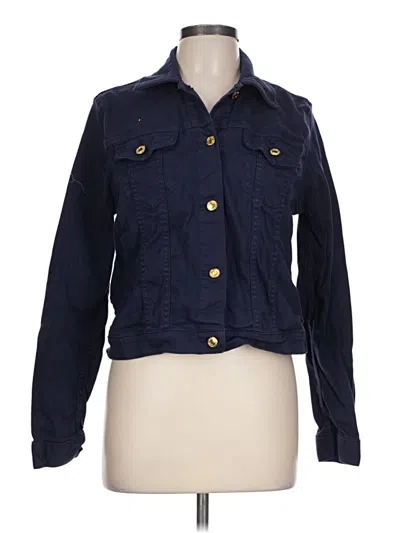 Pre-owned Michael Michael Kors Jacket In Blue