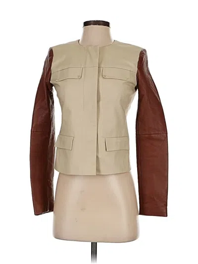 Pre-owned Michael Michael Kors Jacket In Brown