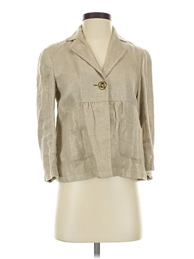 Pre-owned Michael Michael Kors Jacket In Brown