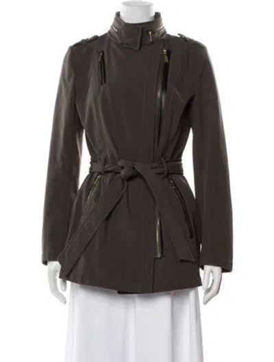 Pre-owned Michael Michael Kors Jacket In Brown