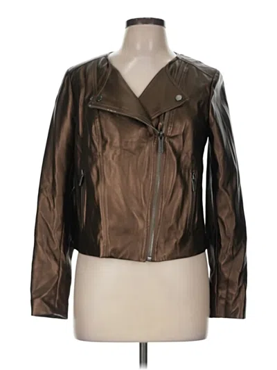Pre-owned Michael Michael Kors Jacket In Brown