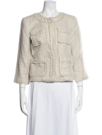 Pre-owned Michael Michael Kors Jacket In Brown