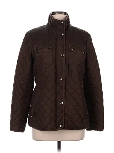 Pre-owned Michael Michael Kors Jacket In Brown
