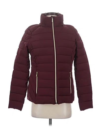 Pre-owned Michael Michael Kors Jacket In Burgundy