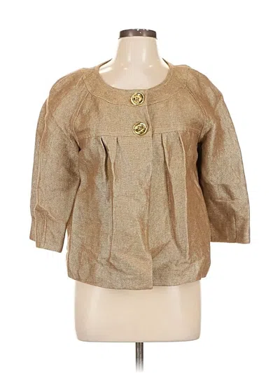 Pre-owned Michael Michael Kors Jacket In Gold
