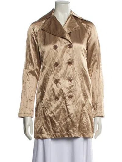 Pre-owned Michael Michael Kors Jacket In Gold