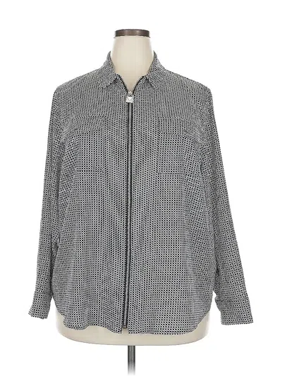 Pre-owned Michael Michael Kors Jacket In Gray