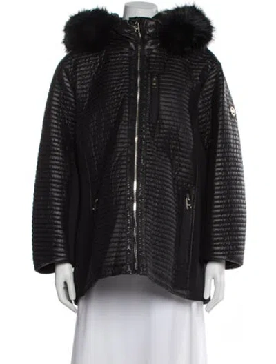 Pre-owned Michael Michael Kors Jacket In Gray
