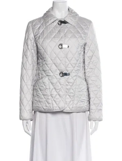 Pre-owned Michael Michael Kors Jacket In Gray