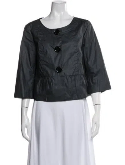 Pre-owned Michael Michael Kors Jacket In Grey