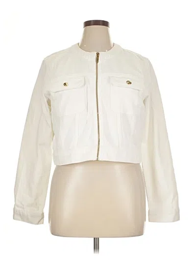 Pre-owned Michael Michael Kors Jacket In Ivory