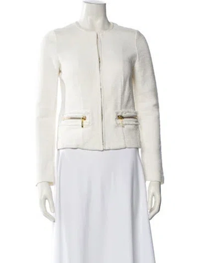 Pre-owned Michael Michael Kors Jacket In Neutral