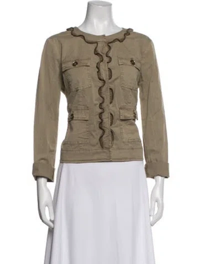 Pre-owned Michael Michael Kors Jacket In Neutrals