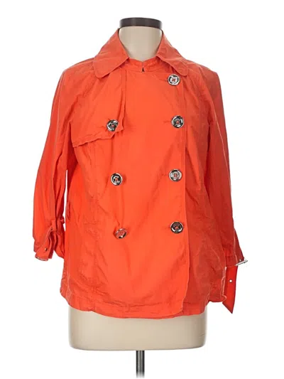 Pre-owned Michael Michael Kors Jacket In Orange