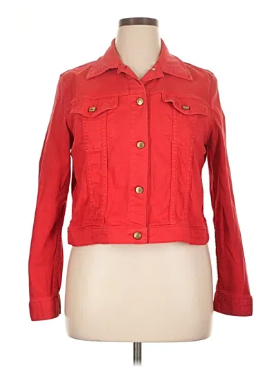 Pre-owned Michael Michael Kors Jacket In Red