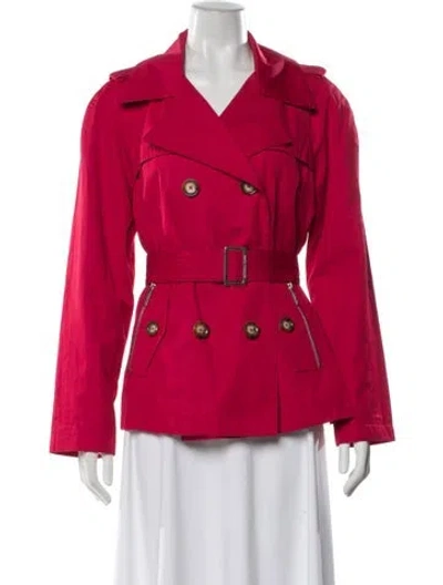 Pre-owned Michael Michael Kors Jacket In Red