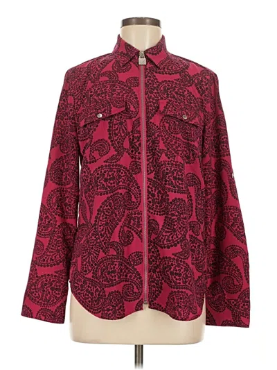 Pre-owned Michael Michael Kors Jacket In Red
