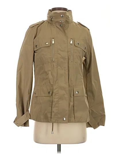 Pre-owned Michael Michael Kors Jacket In Tan