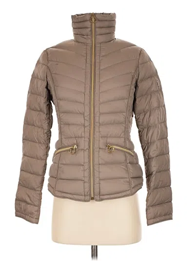 Pre-owned Michael Michael Kors Jacket In Tan