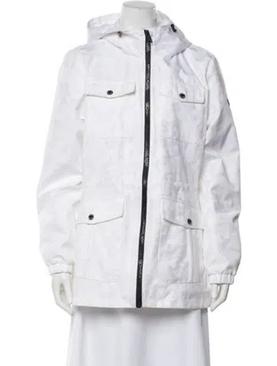 Pre-owned Michael Michael Kors Jacket In White