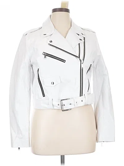 Pre-owned Michael Michael Kors Jacket In White