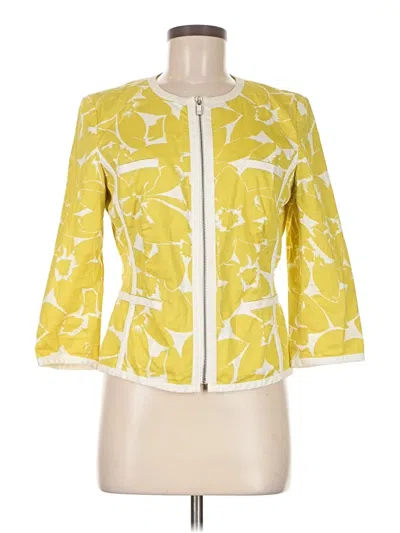 Pre-owned Michael Michael Kors Jacket In Yellow