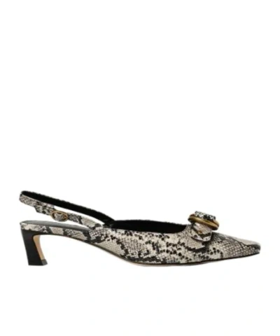 Michael Michael Kors Jaden Embossed Slingback Pumps In Multi