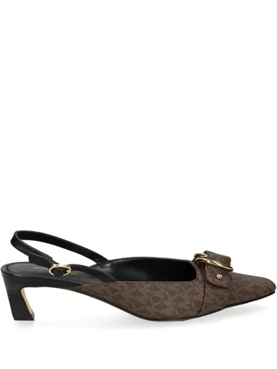 Michael Michael Kors Slingback Kitten-heel Pumps