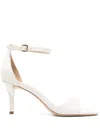 Michael Michael Kors Jaida Heeled Sandal In White