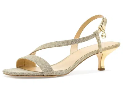 Michael Michael Kors Jaida Kitten Sandals In Gray