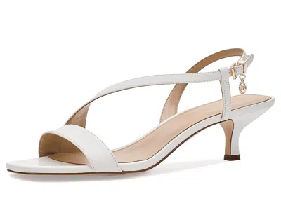 Michael Michael Kors Jaida Kitten Sandals Women's Sandals Optic White: 8 M