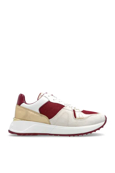 Michael Michael Kors Jamie Leather Sneakers In Multi