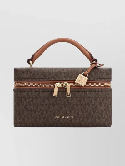 Michael Michael Kors Jana Leather Shoulder Bag