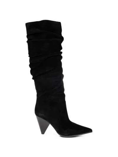 Michael Michael Kors Jayla Suede Slouchy Boots In Multi