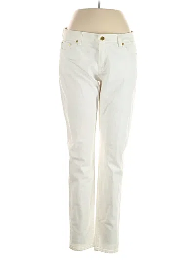 Pre-owned Michael Michael Kors Jeans In Ivory
