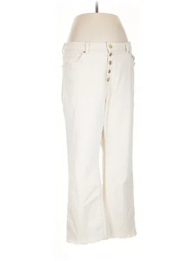 Pre-owned Michael Michael Kors Jeans In Ivory