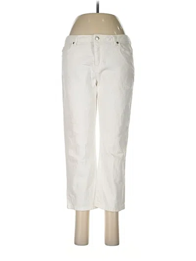 Pre-owned Michael Michael Kors Jeans In Ivory