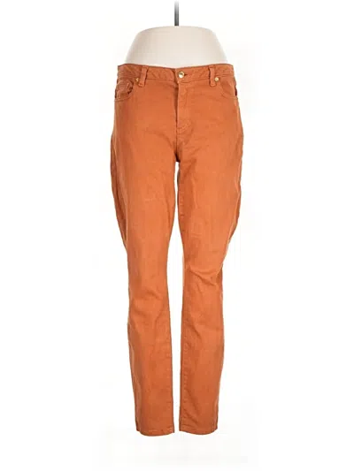 Pre-owned Michael Michael Kors Jeans In Orange