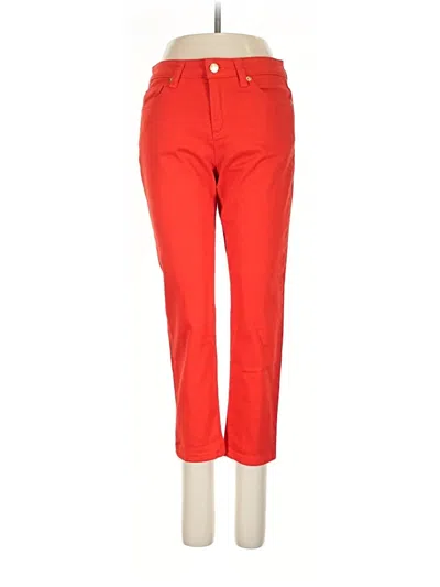 Pre-owned Michael Michael Kors Jeans In Red