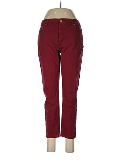 Pre-owned Michael Michael Kors Jeans In Red