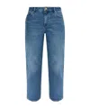 Michael Michael Kors Jeans With Belt Loops In Blue