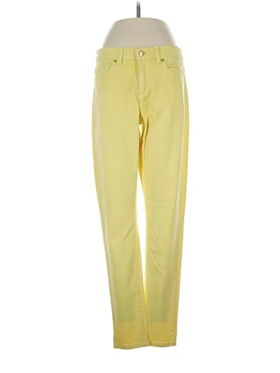 Pre-owned Michael Michael Kors Jeans In Yellow