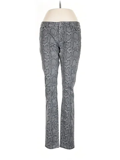 Pre-owned Michael Michael Kors Jeggings In Gray