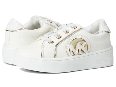 Michael Michael Kors Kids' Jem Poppy (toddler) Girl's Shoes White Smooth : 10 Toddler M, Textile