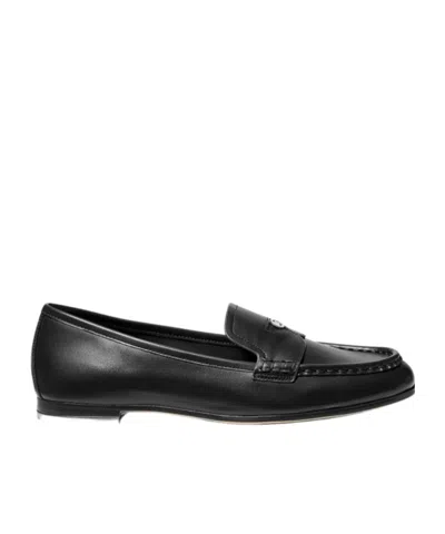 Michael Michael Kors Jennings Leather Loafer In Black